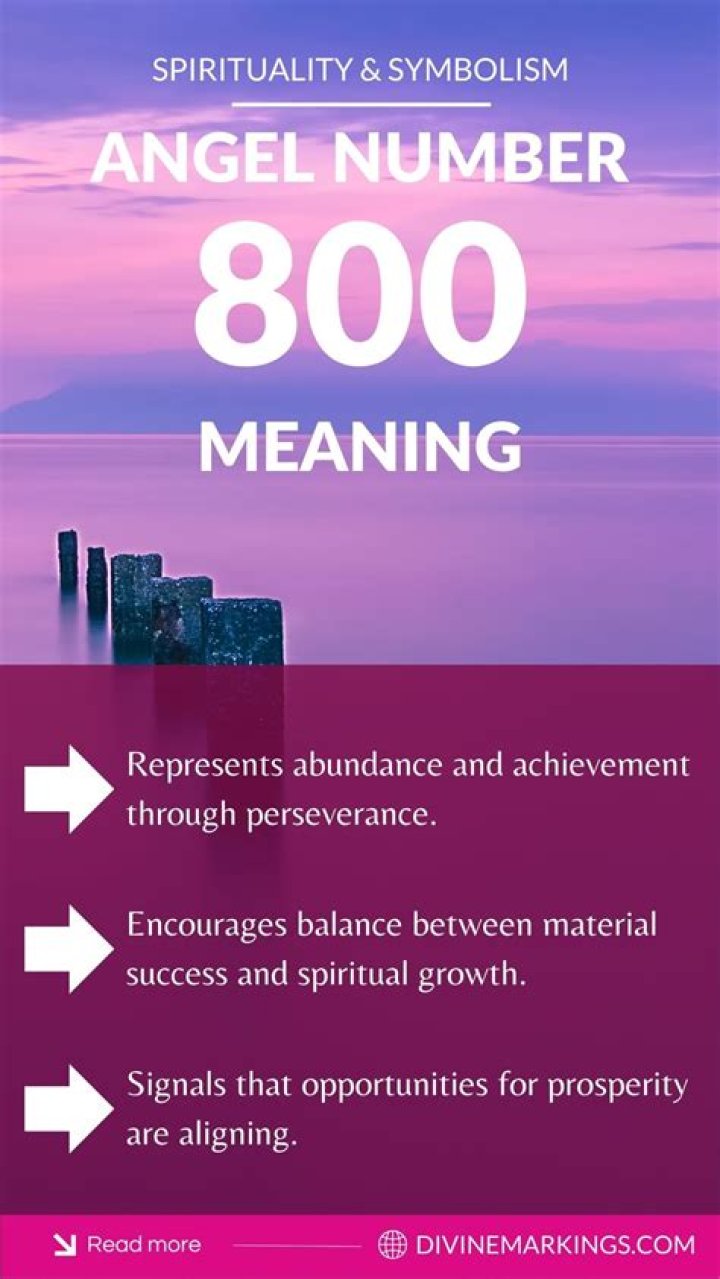 800 Angel Number Meaning and Symbolism