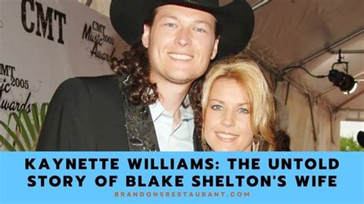 Blake Shelton's First Wife Revealed
