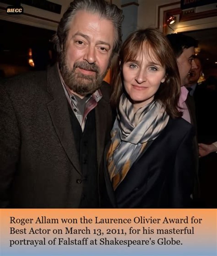 Roger Allam Is Married To His Wife Rebecca Saire, Meet Their Son William Allam